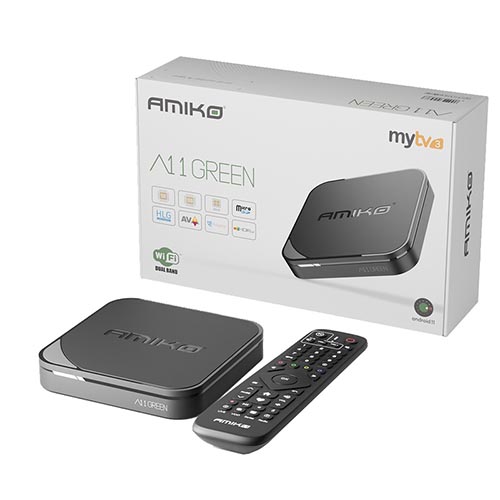 Amiko A1 Green Android TV box